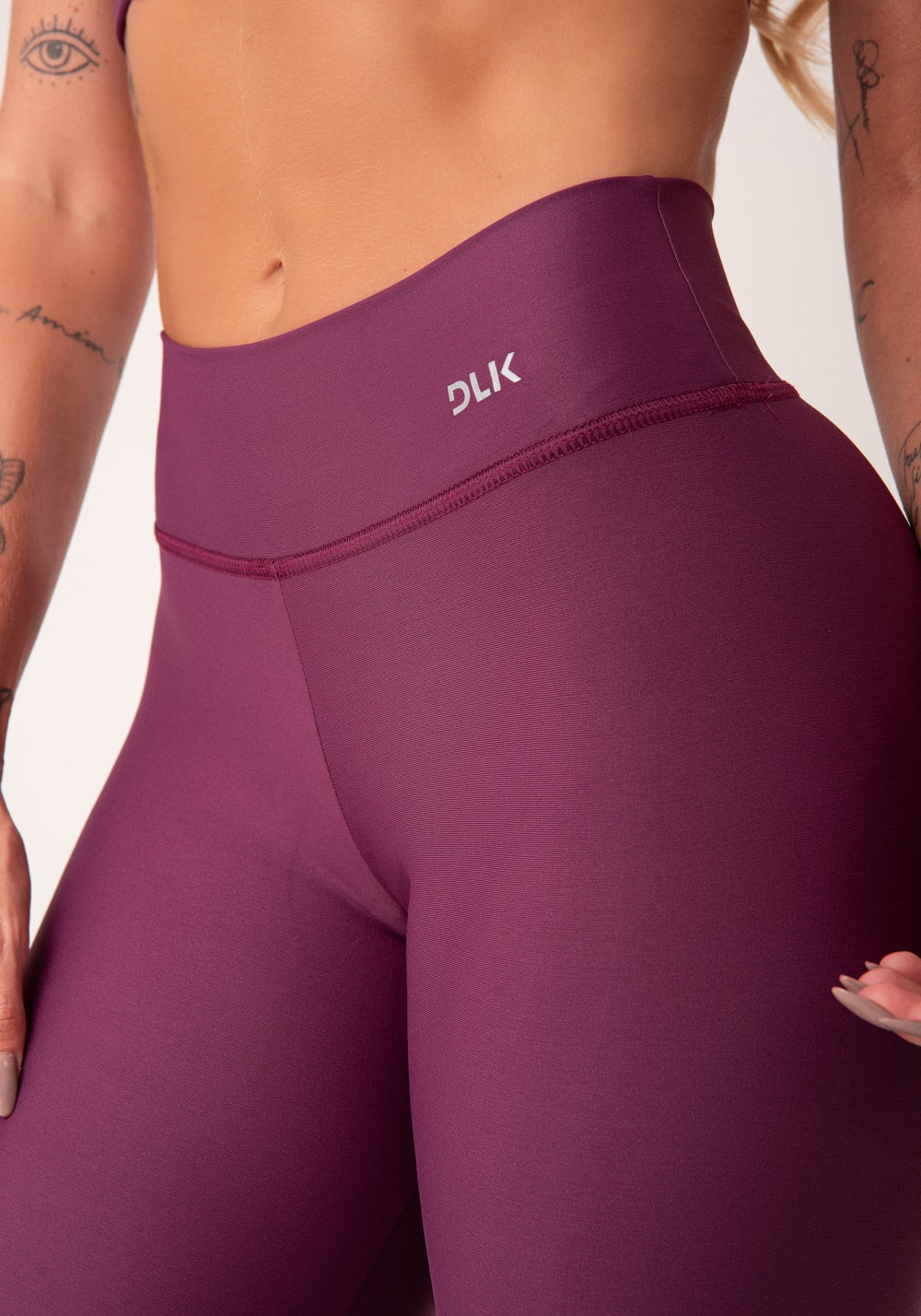 Calça legging vinho básica