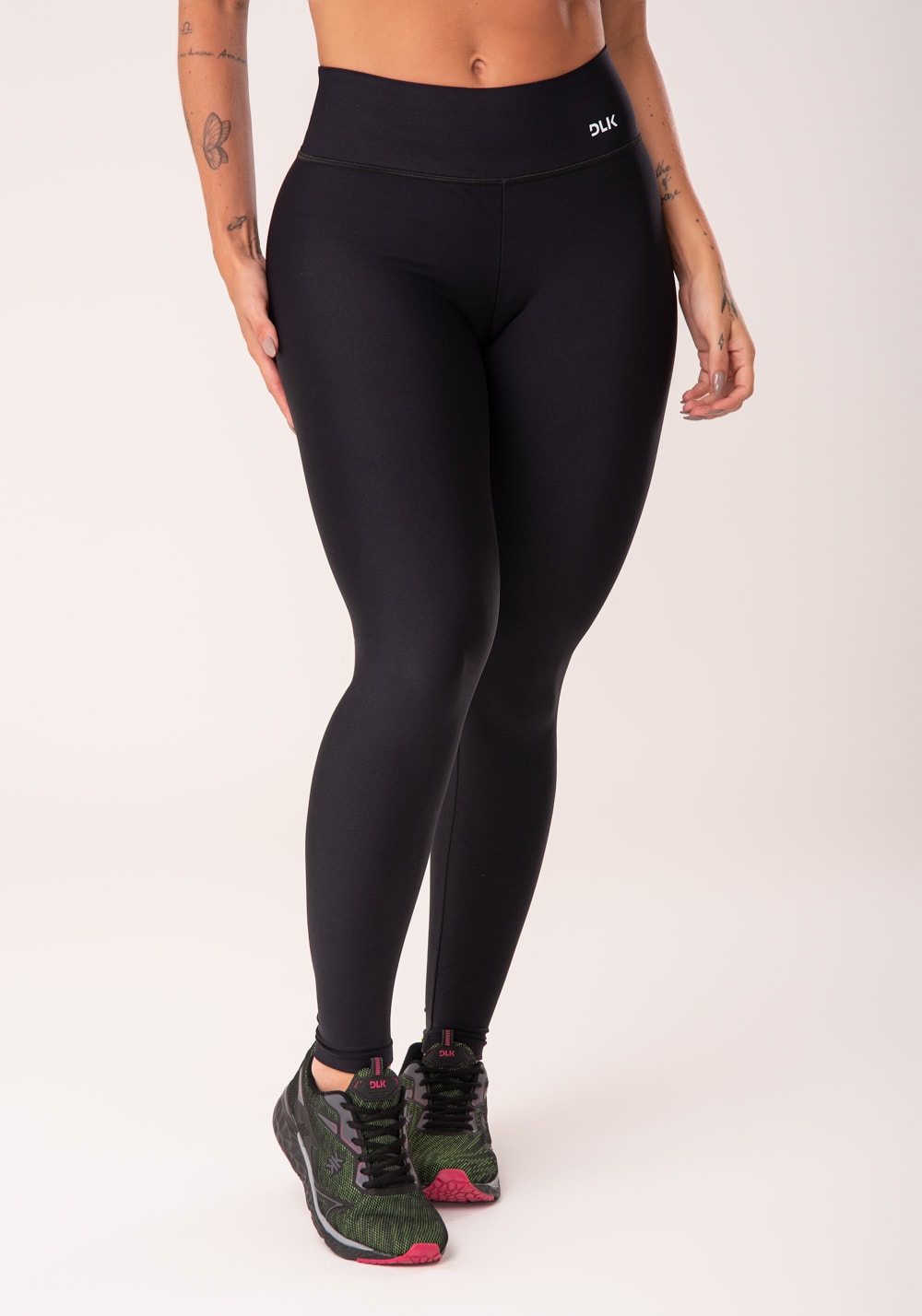 Calça legging preta básica