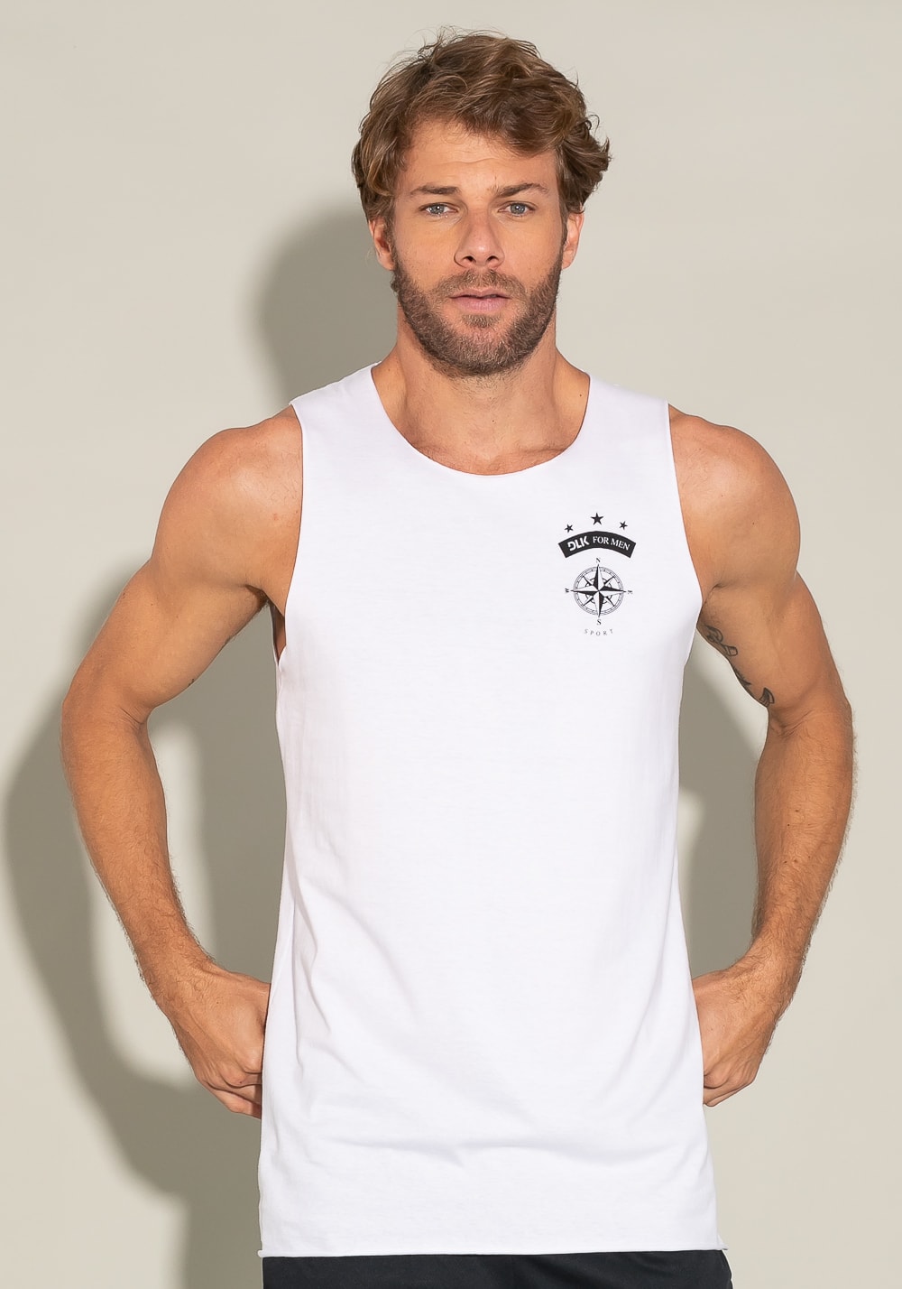 Regata cavada for men take it easy branca
