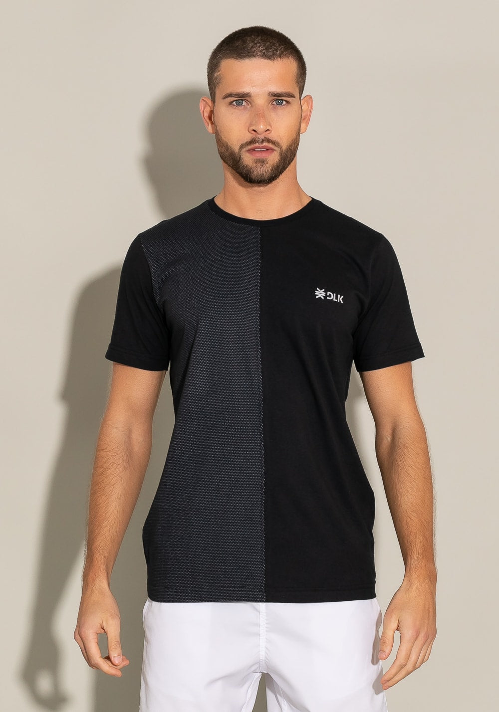 Camiseta manga curta for men bicolor