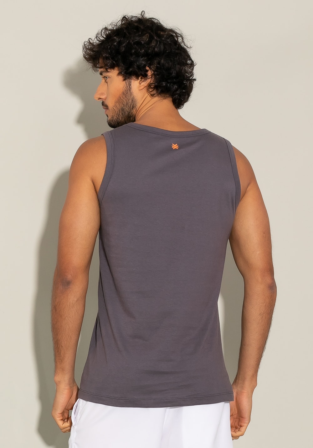 Regata for men espelhado cinza