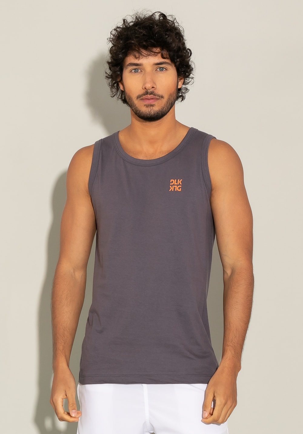 Regata for men espelhado cinza