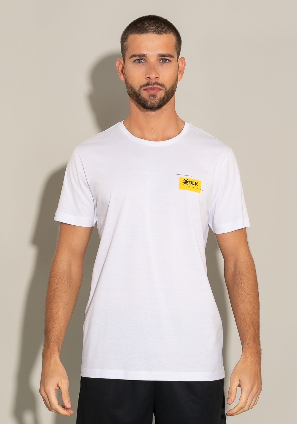Camiseta manga curta for men fight for everything branca