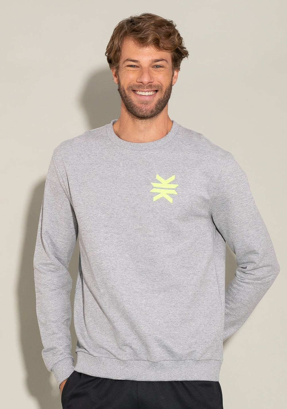 Casaco de moletom for men com silk mescla