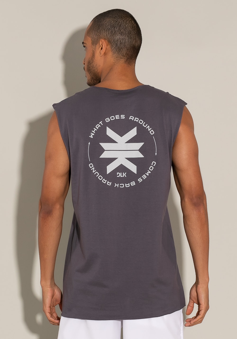 Regata cavada for men what goes around cinza escuro