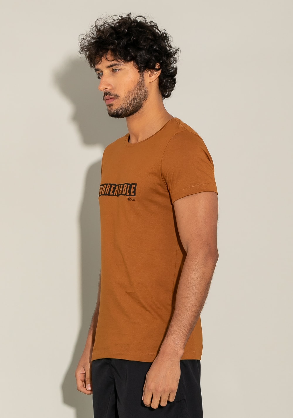 Camiseta manga curta for men slim unbreakable terra