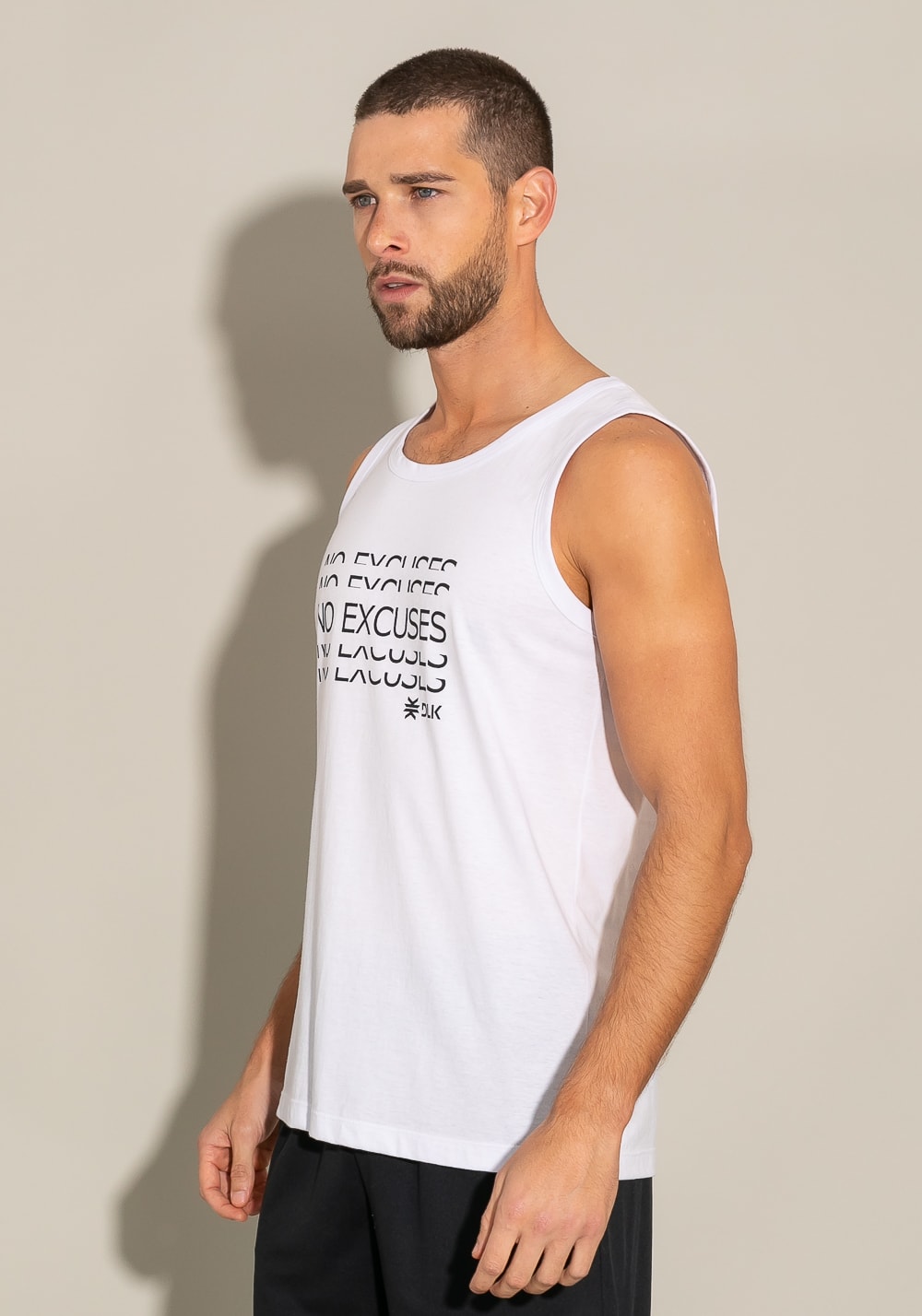 Regata for men no excuses azul branco