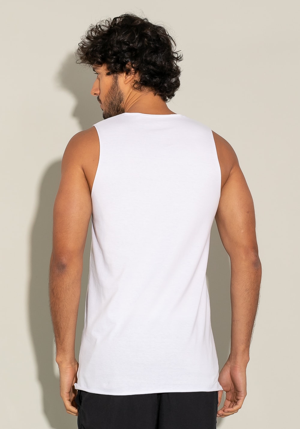 Regata cavada for men run branco