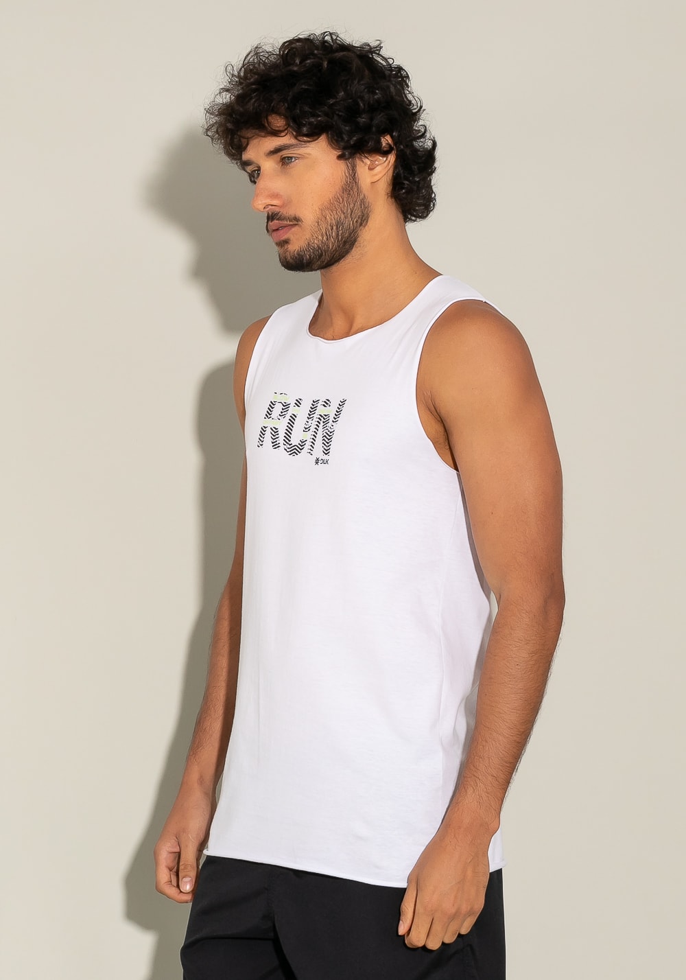 Regata cavada for men run branco