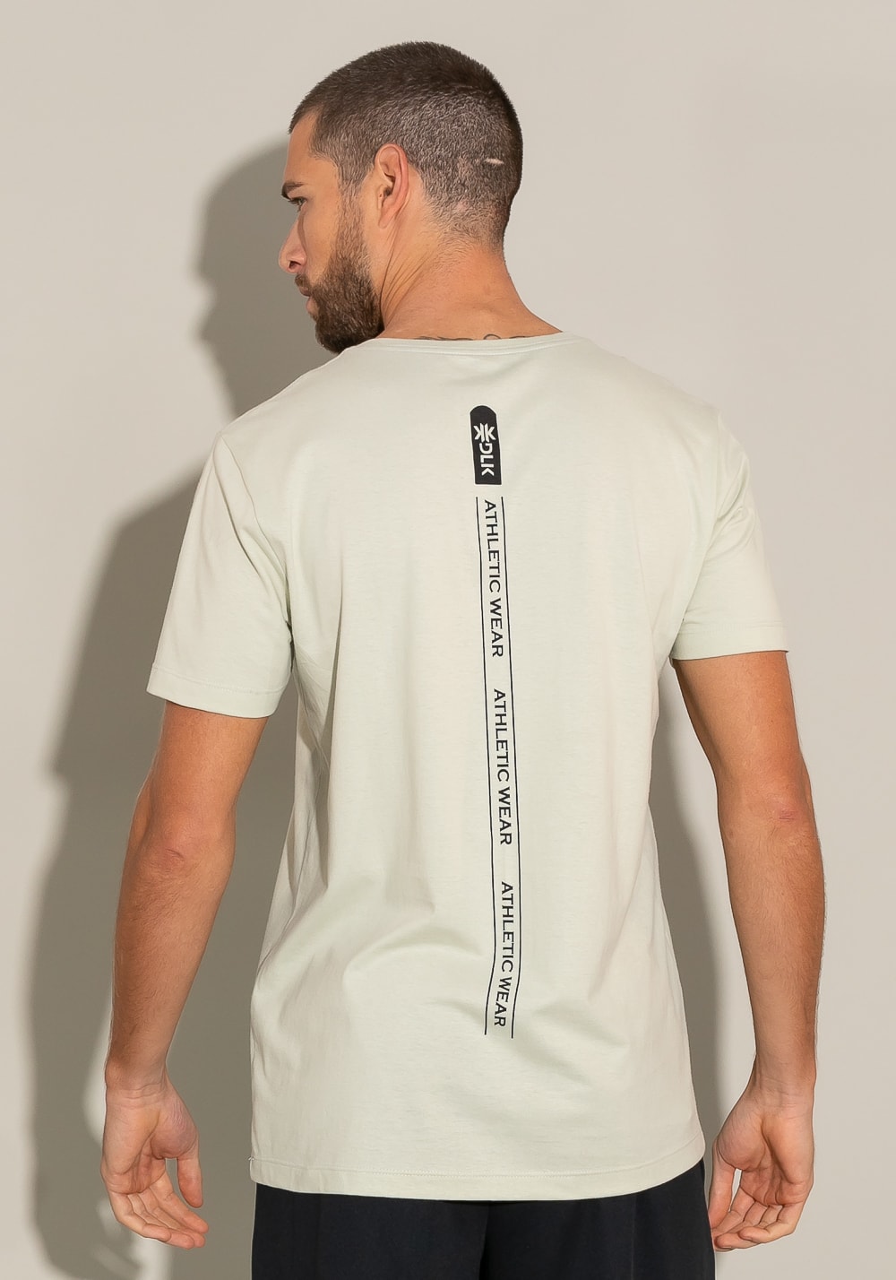 Camiseta manga curta for men athletic areia