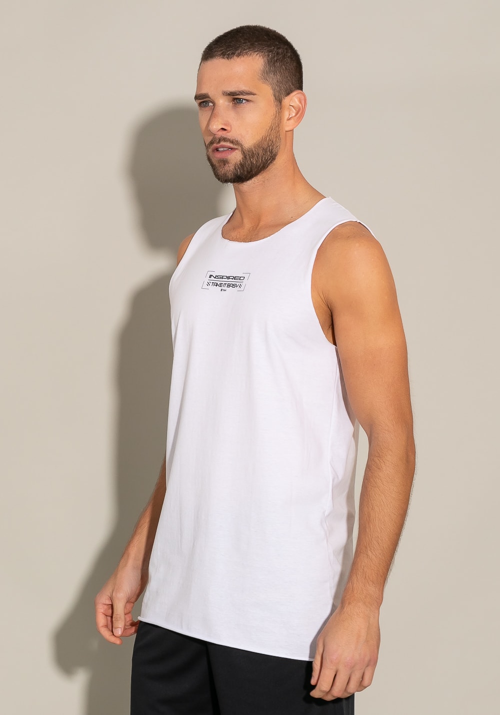Regata cavada for men take it easy branco