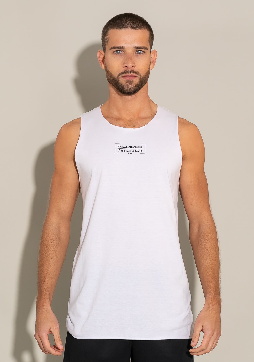 Regata cavada for men take it easy branco