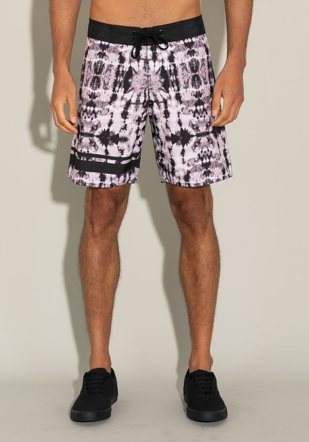 Bermuda for men bolso lateral tie dye preto