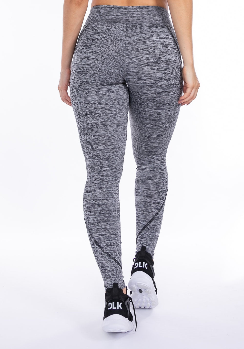 Calça legging nation com cortes mescla