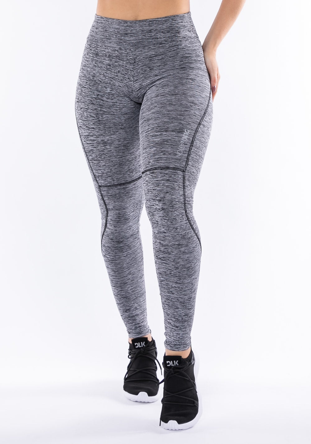 Calça legging nation com cortes mescla