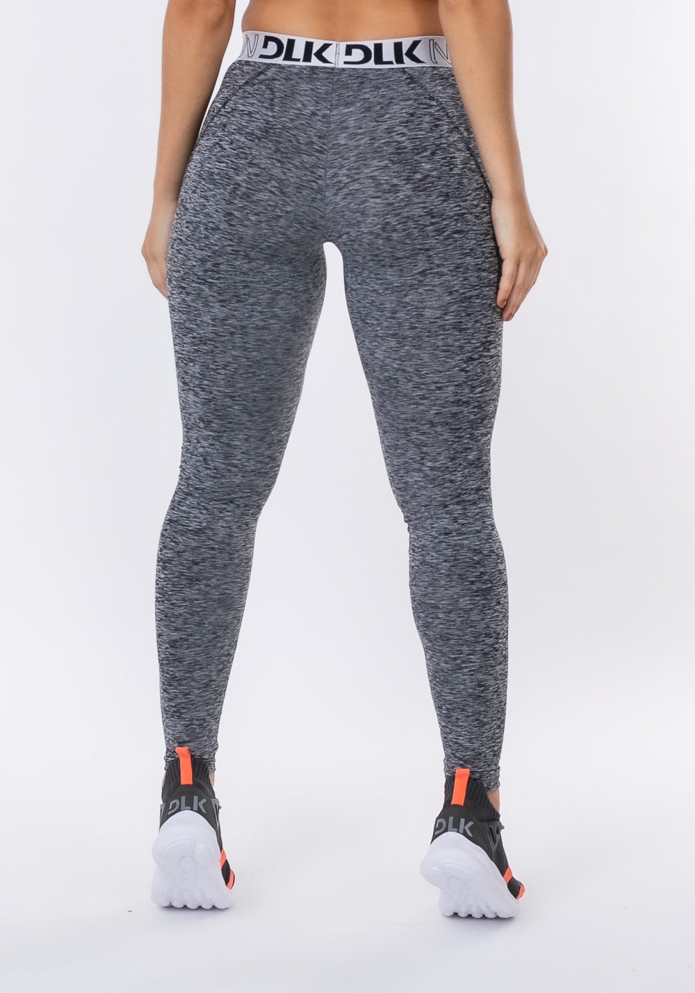Calça legging nation com elástico no cós mescla