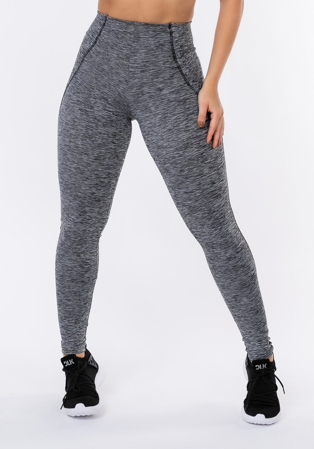 Calça legging nation com tapa bumbum mescla