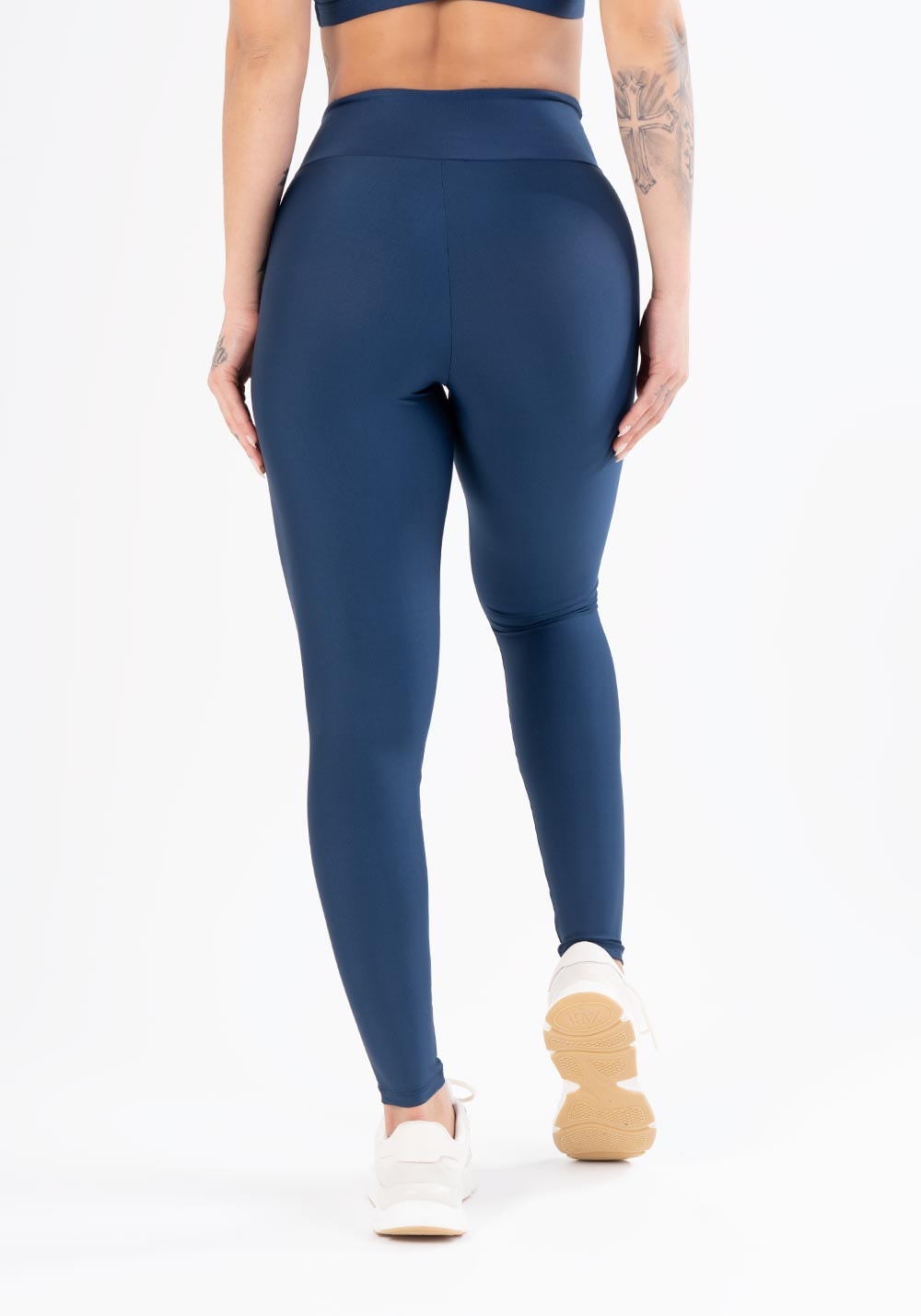 Calça legging equilibrium azul marinho