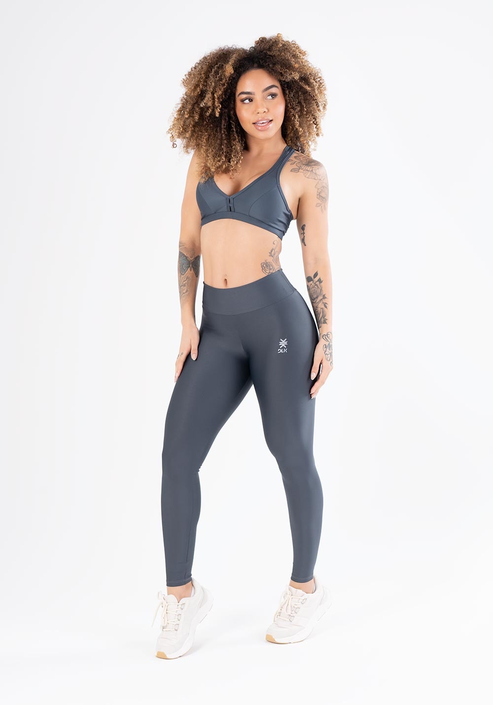 Calça legging equilibrium cinza