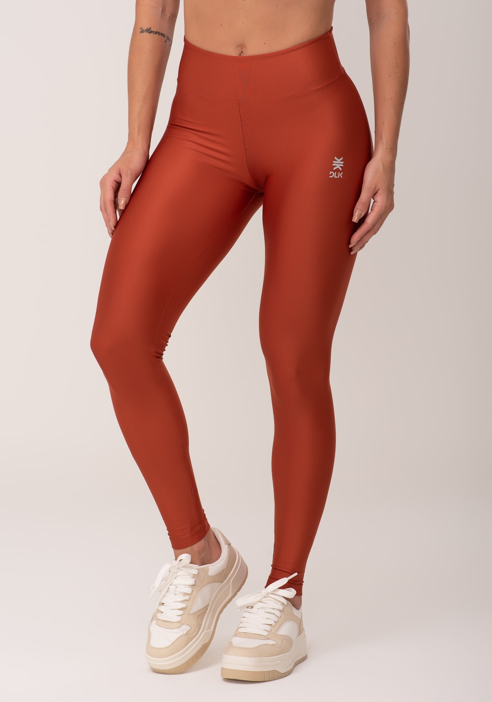 Calça legging equilibrium laranja