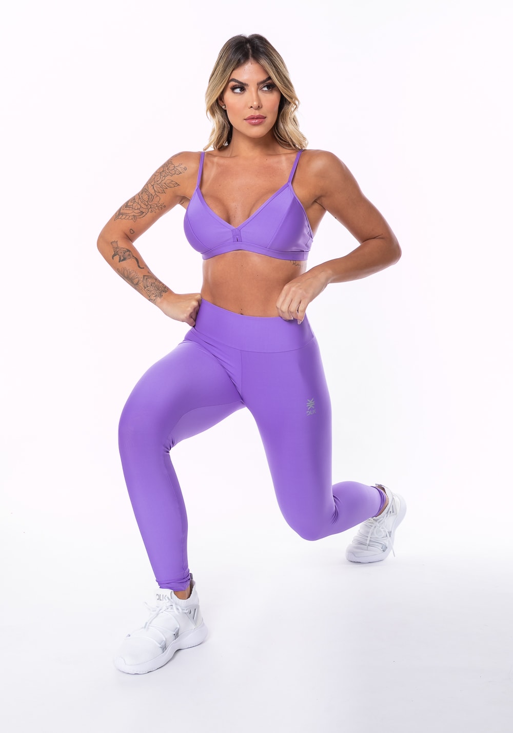 Calça legging equilibrium lilás