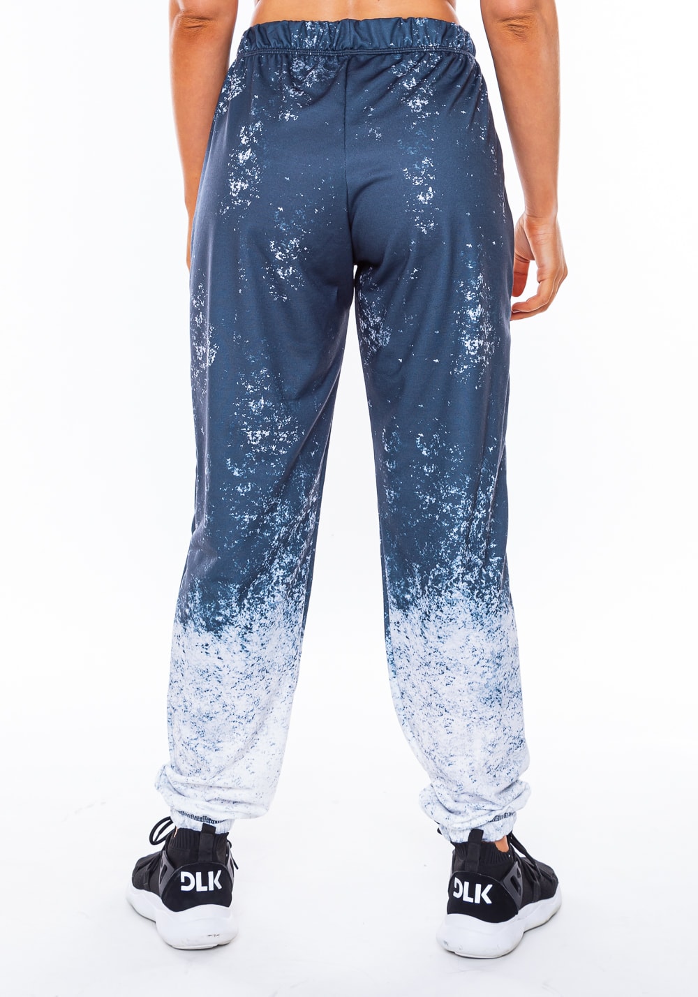Calça jogging moletinho new way estampado placement