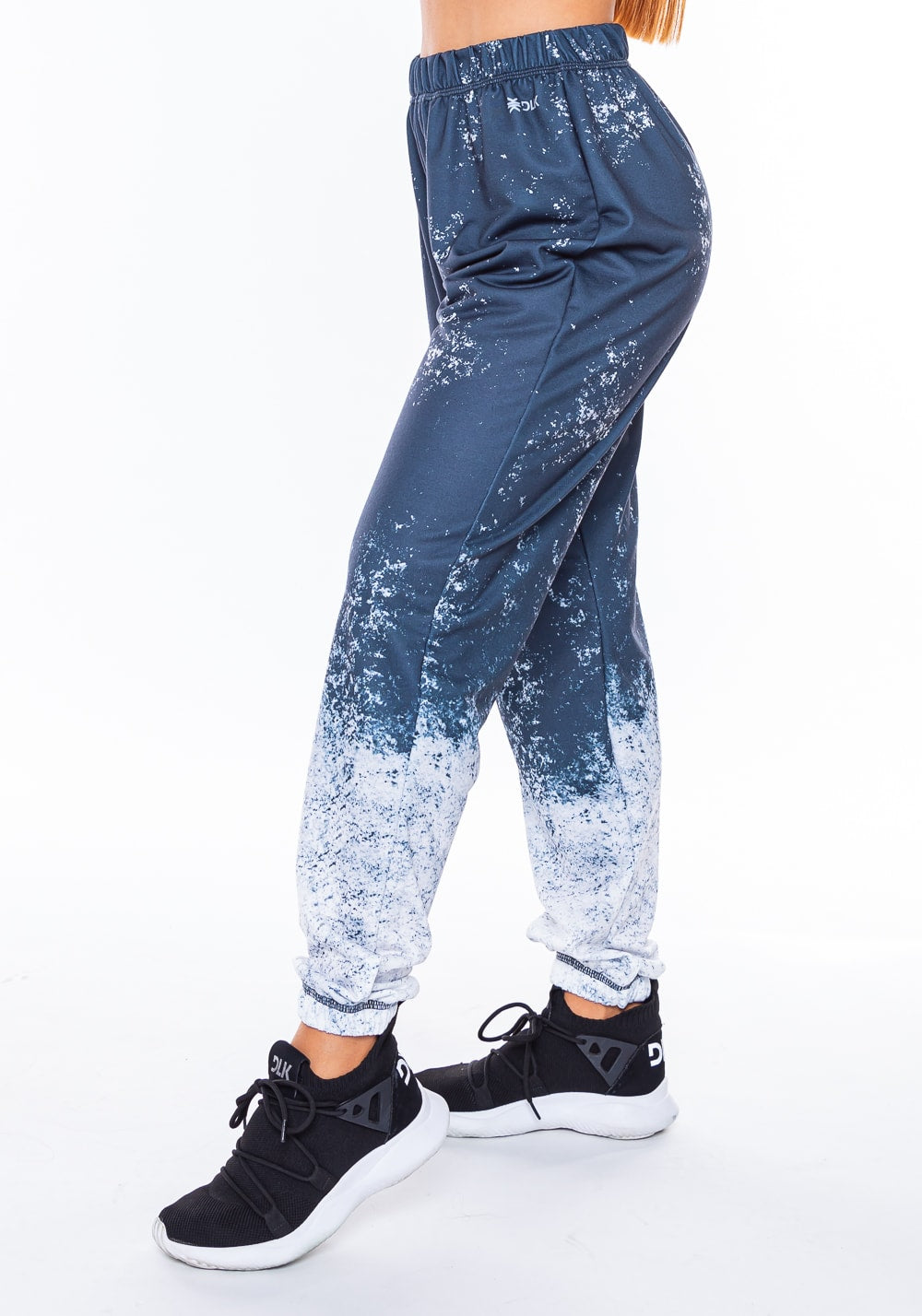 Calça jogging moletinho new way estampado placement