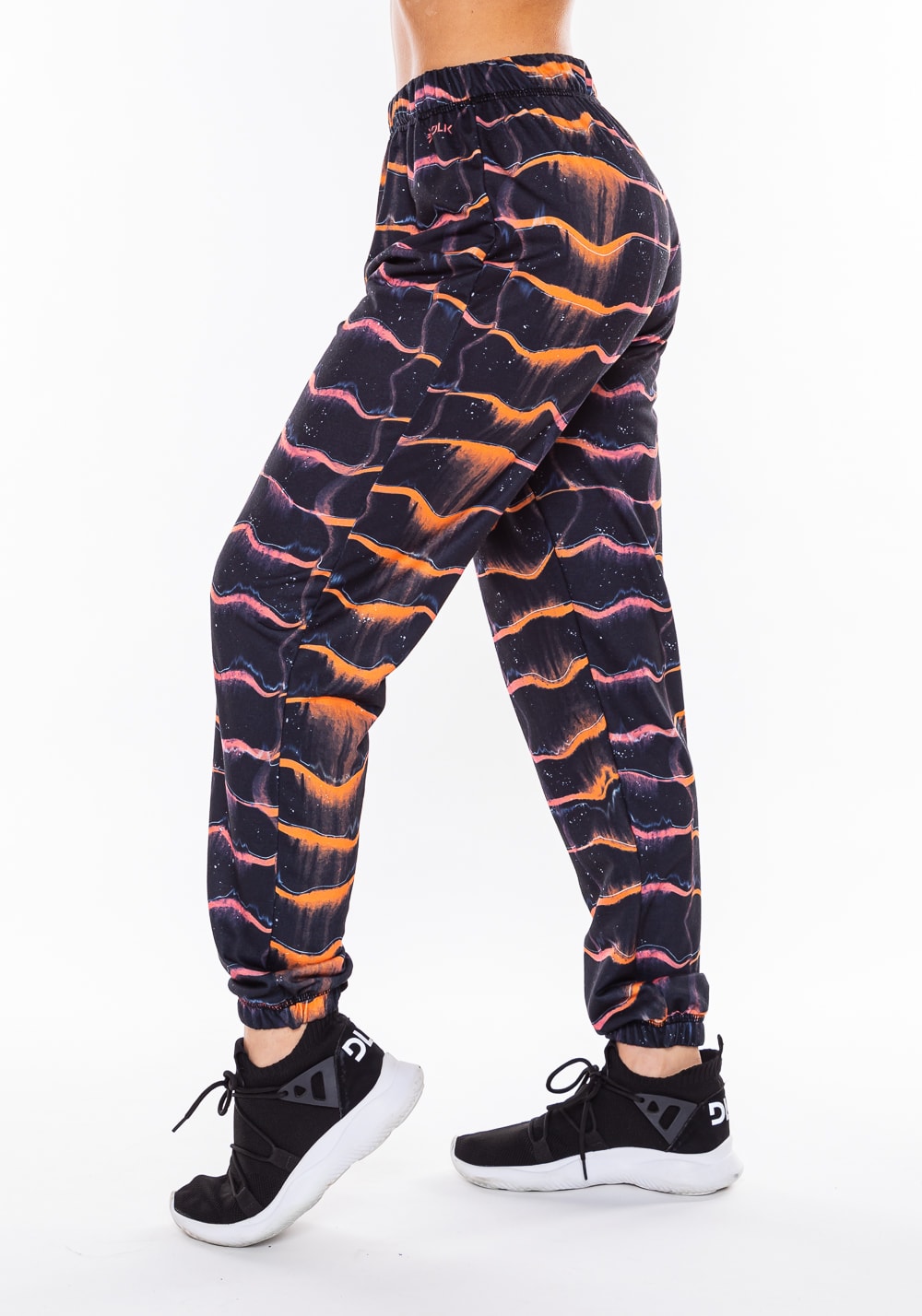 Calça moletinho jogging new way estampado quicksand