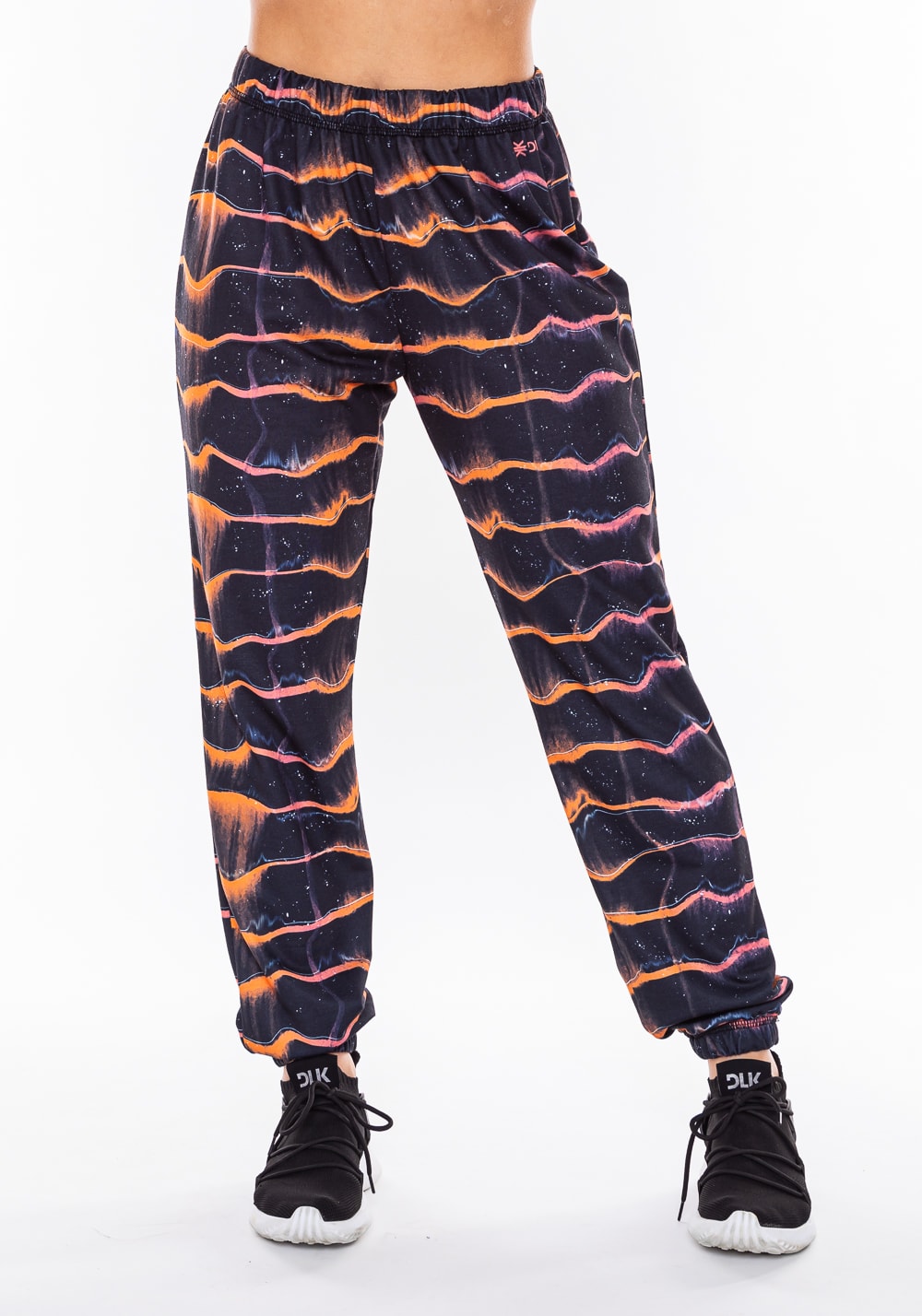 Calça moletinho jogging new way estampado quicksand