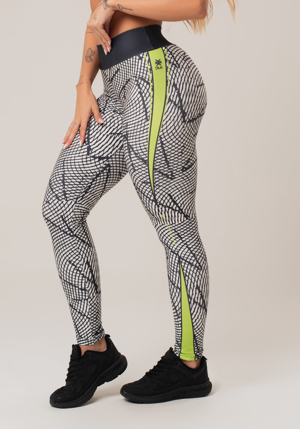 Calça legging printed estampada grade