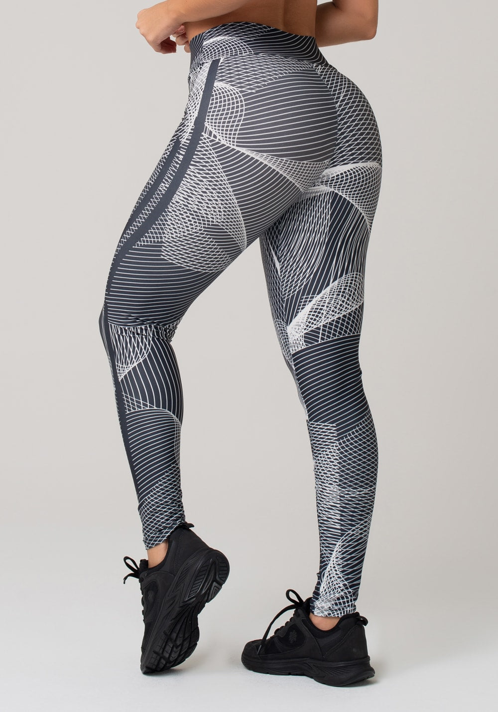 Legging fitness feminina new printed estampada gradil