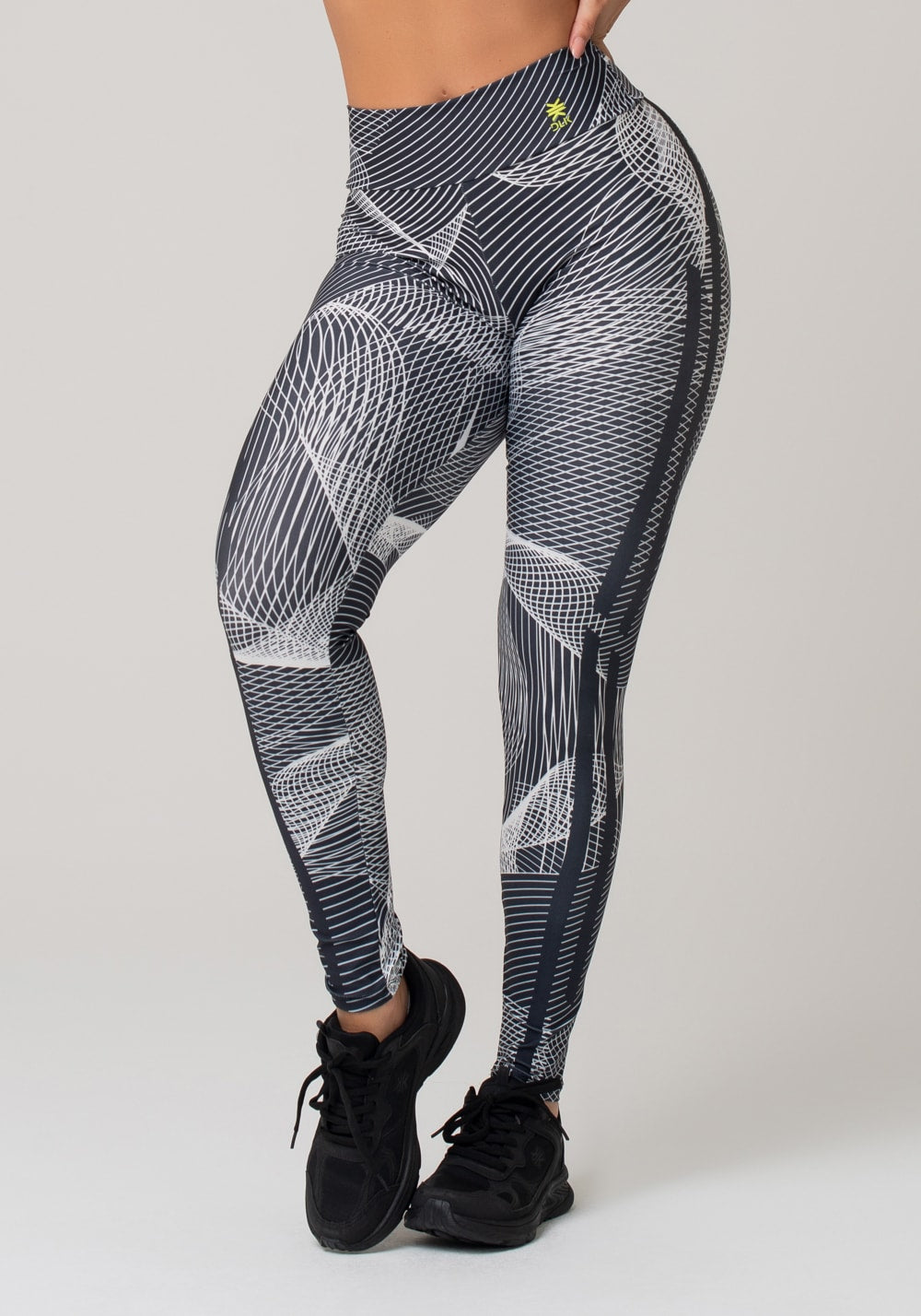 Legging fitness feminina new printed estampada gradil