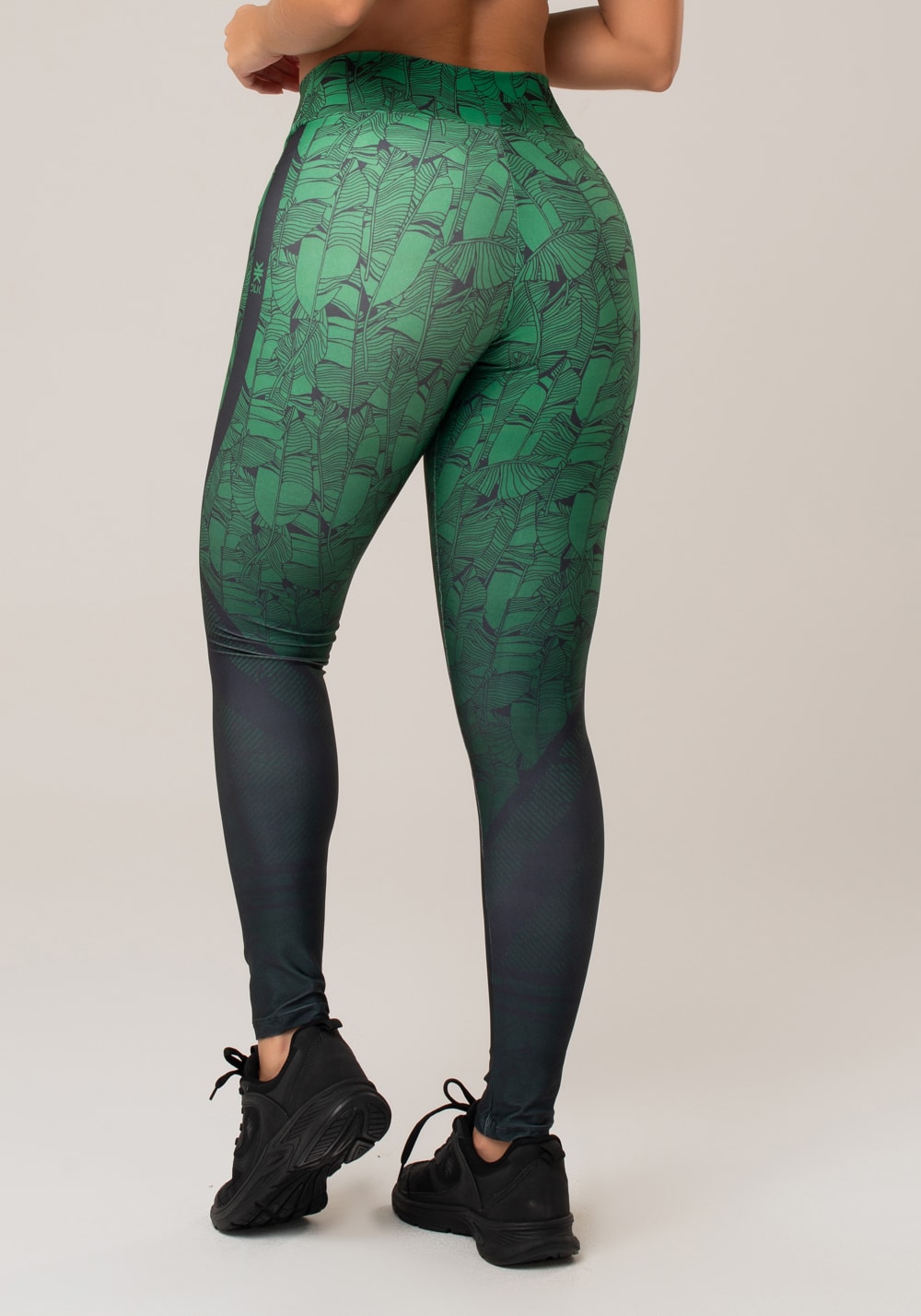 Legging fitness feminina new printed estampada grass