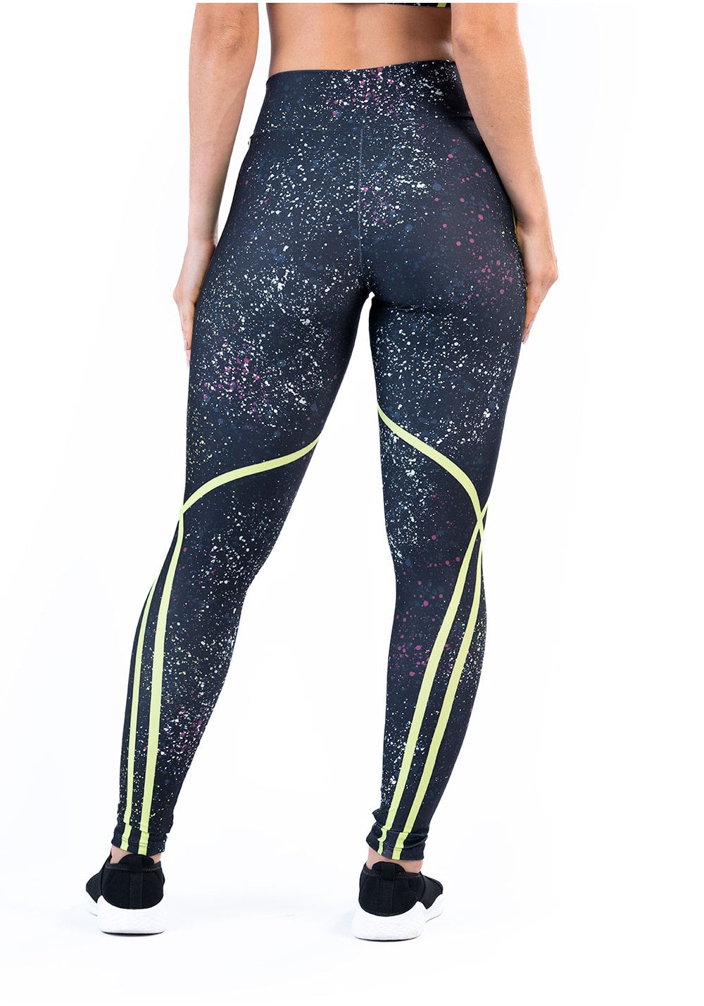 Legging fitness feminina new printed estampada sparkle