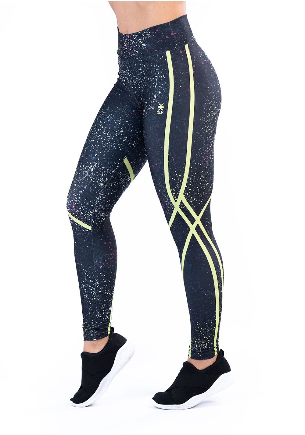 Legging fitness feminina new printed estampada sparkle