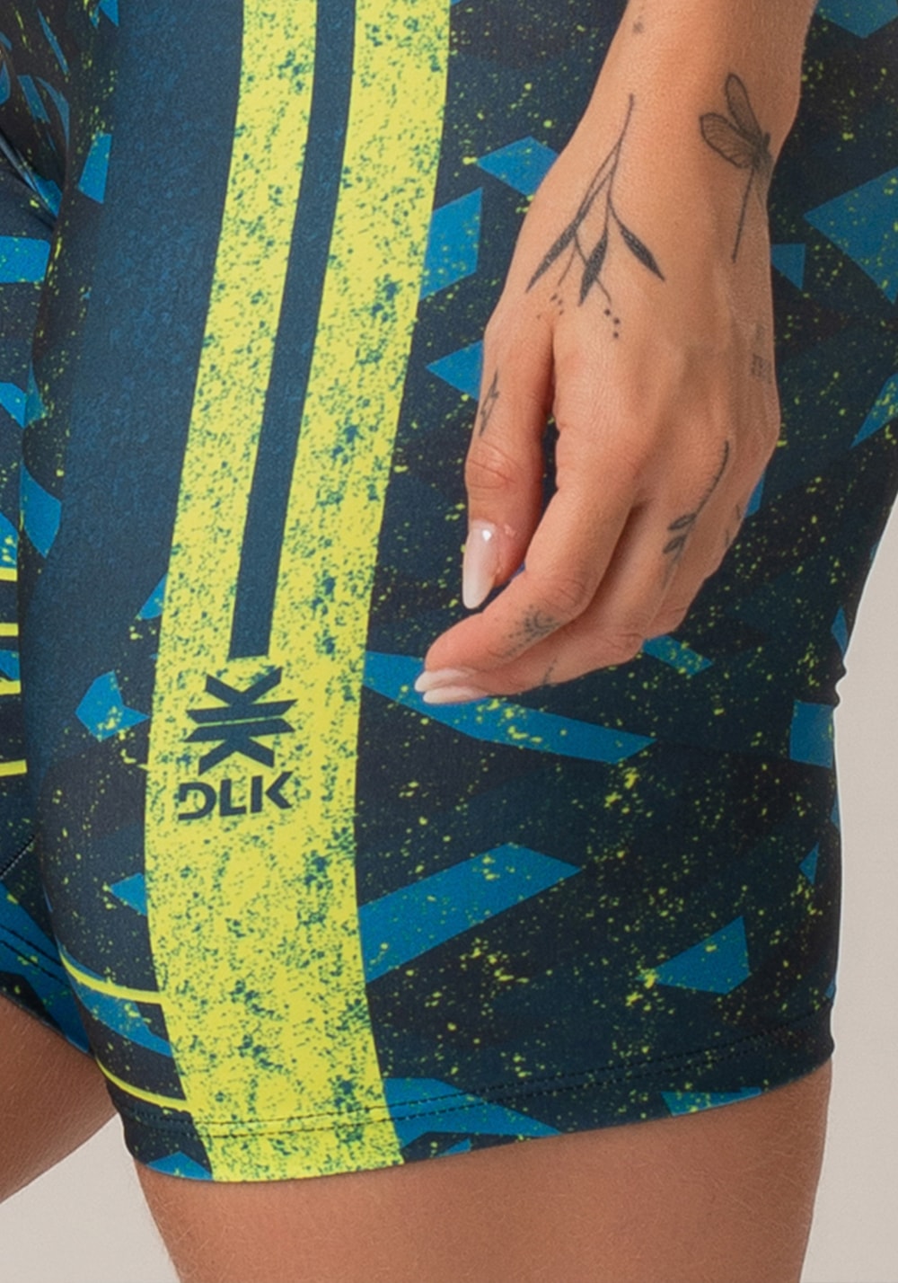 Bermuda fitness feminina new printed estampada abstrato
