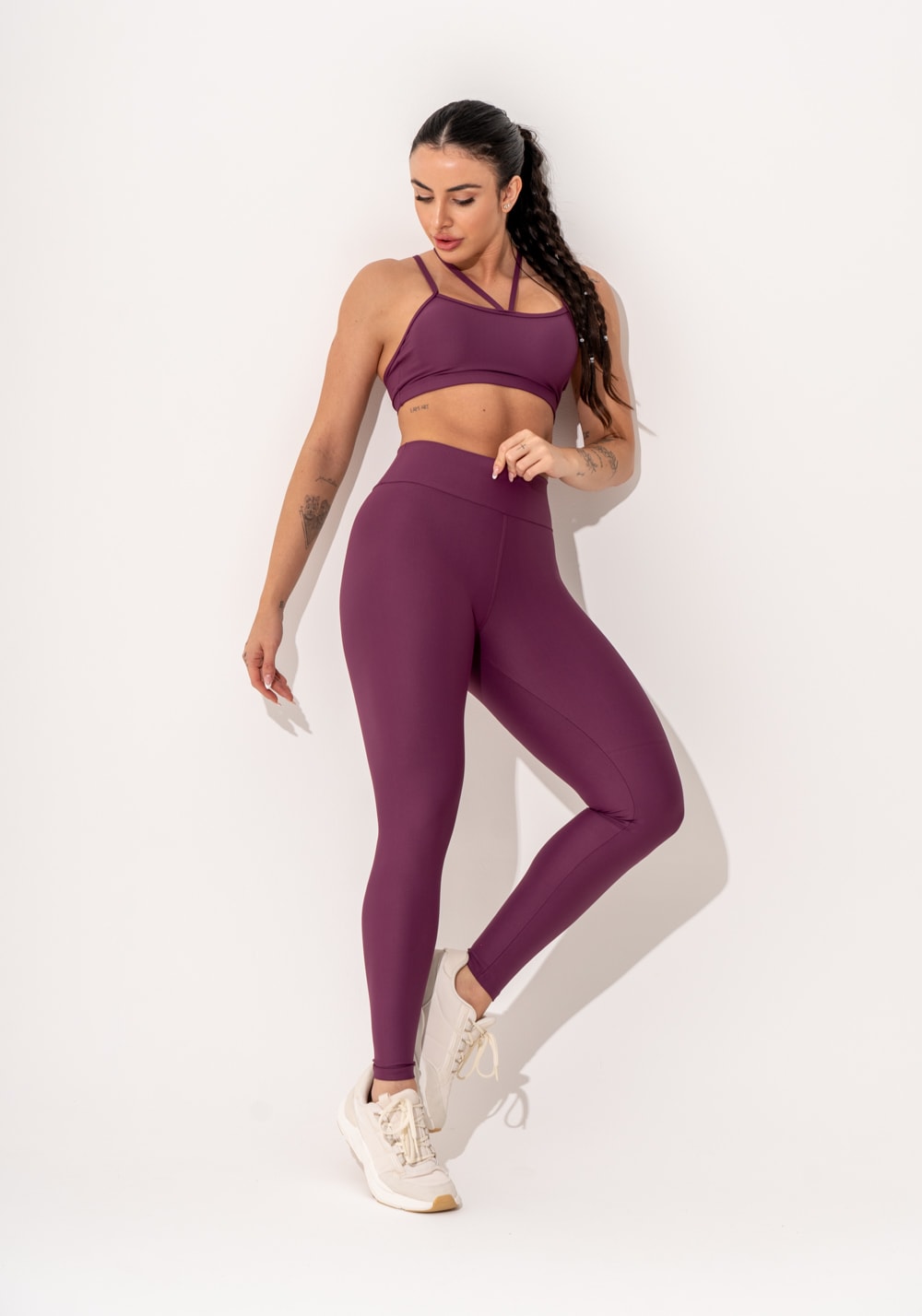 Legging fitness feminina malbec intense