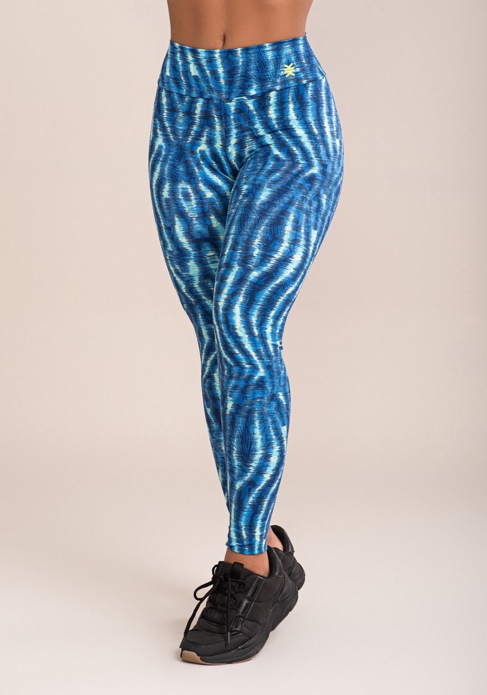 Legging fitness feminina euphoria estampa animal blurred
