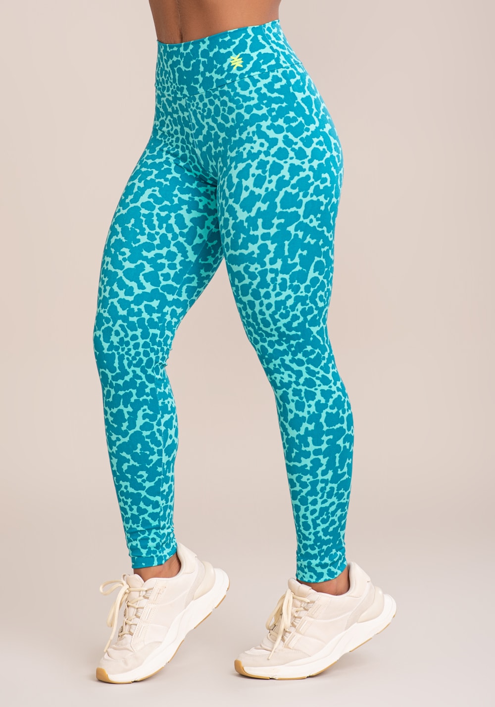 Legging fitness feminina euphoria estampa spot blue