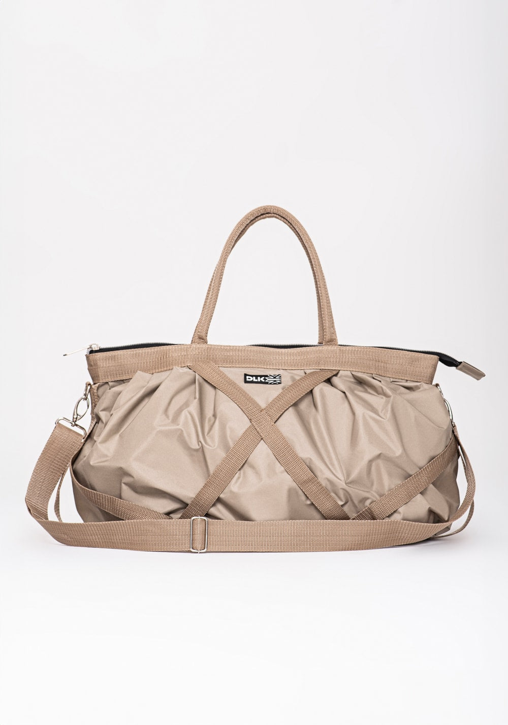Bolsa de ombro e transversal areia