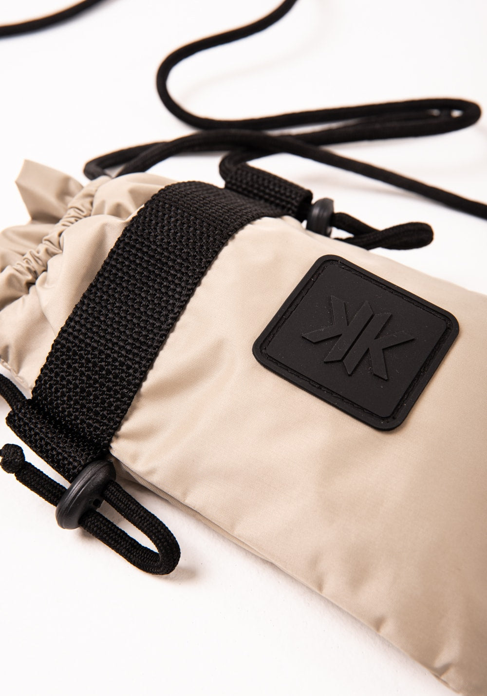 Bolsa porta celular bege