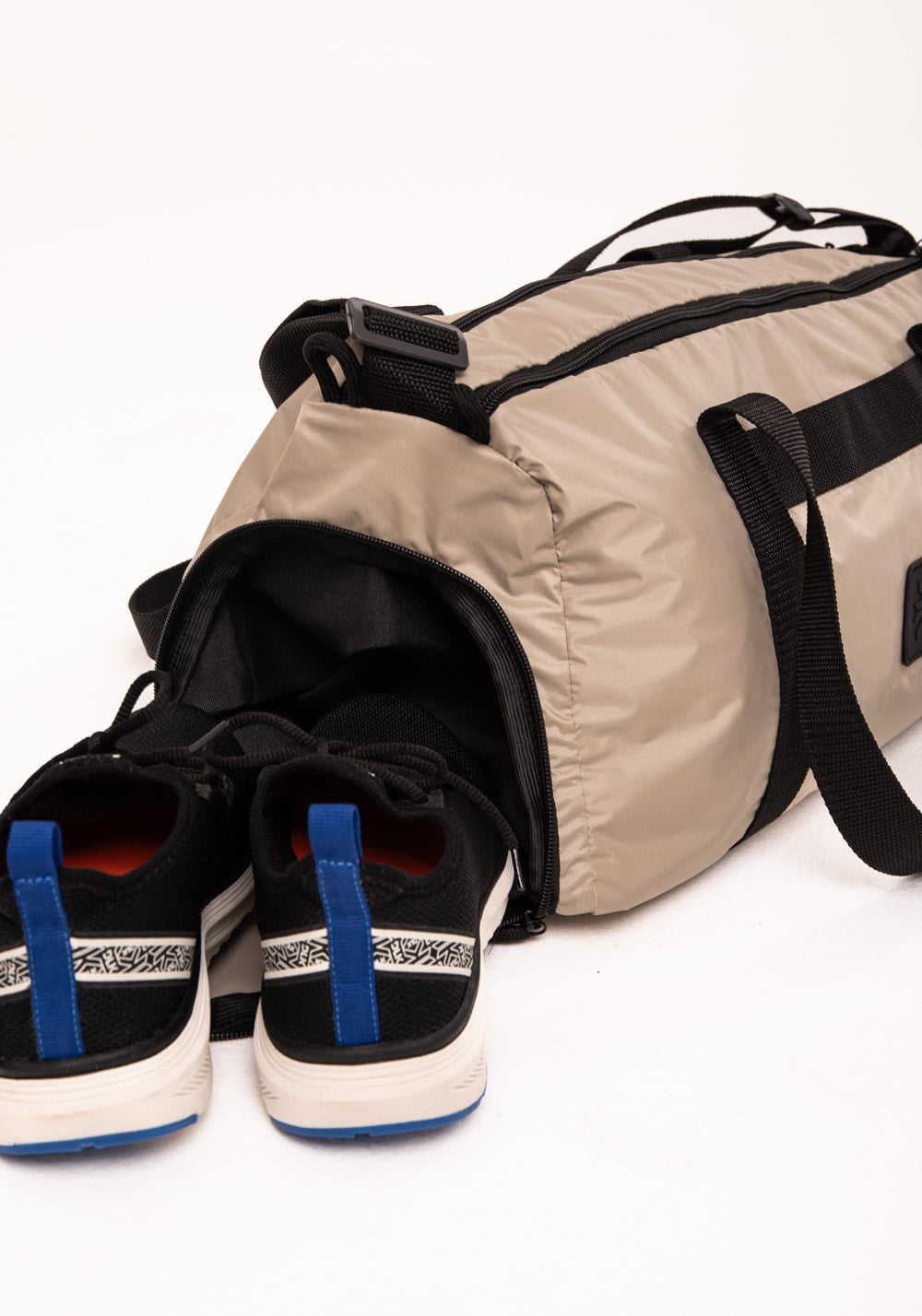Bolsa porta tênis bege