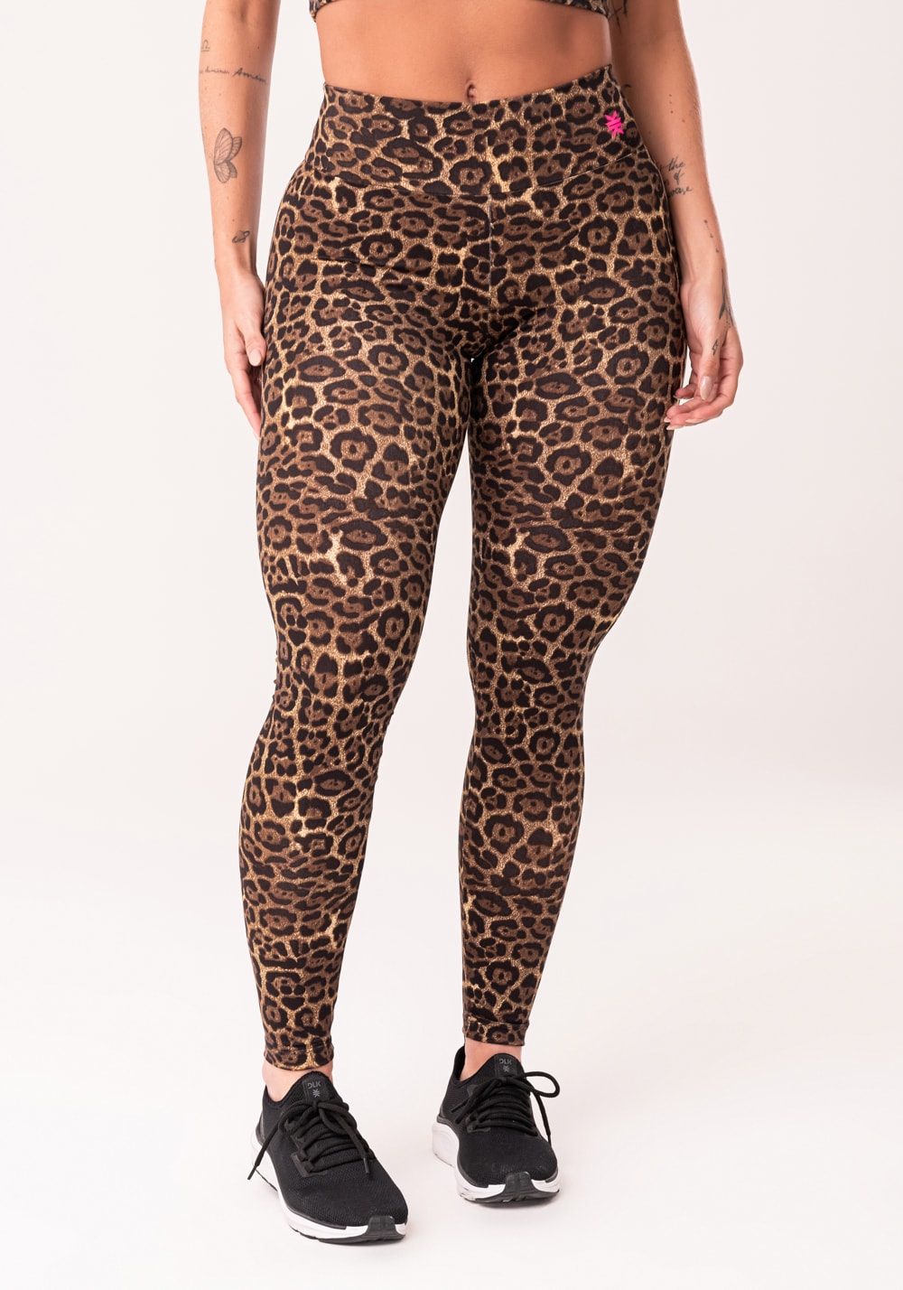 Legging fitness feminina estampada jaguar euphoria