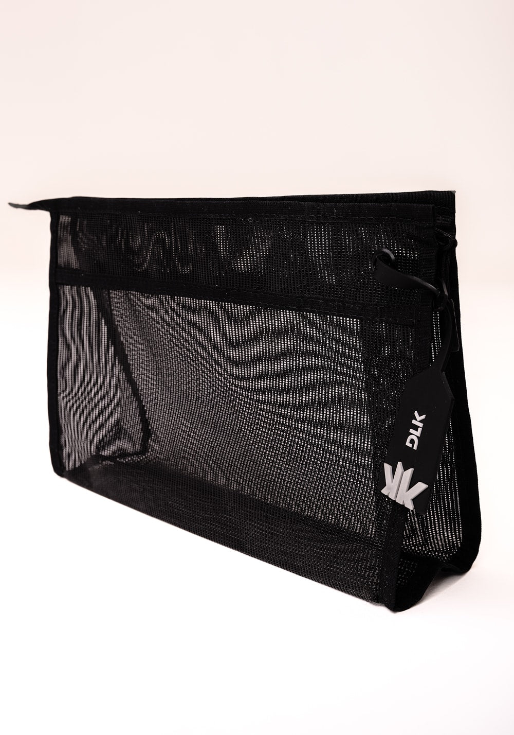 Necessaire feminina em tela preto