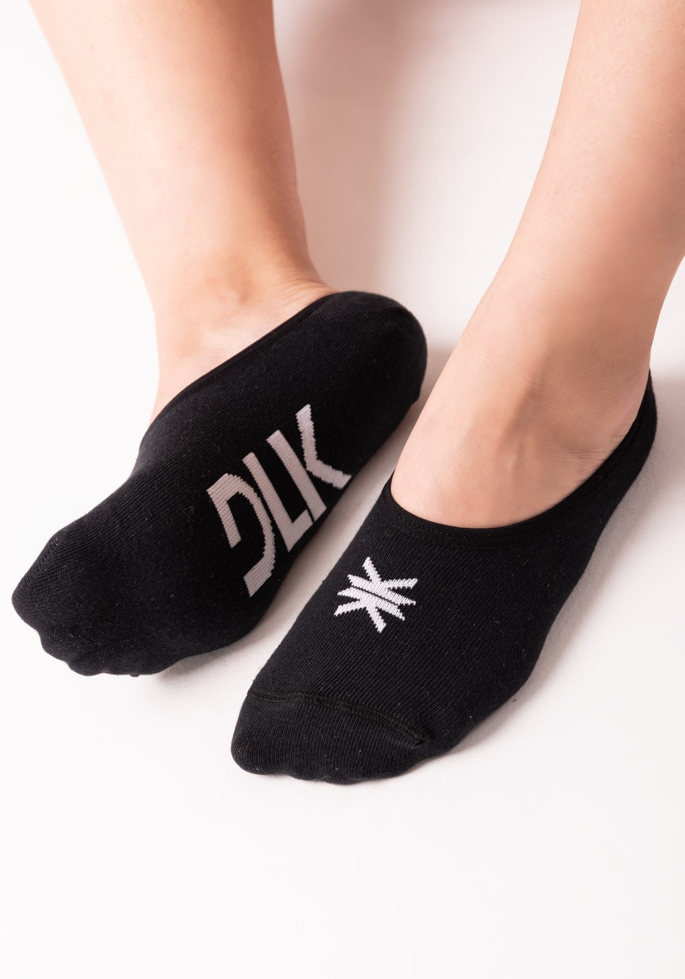 Meia sapatilha feminina preto