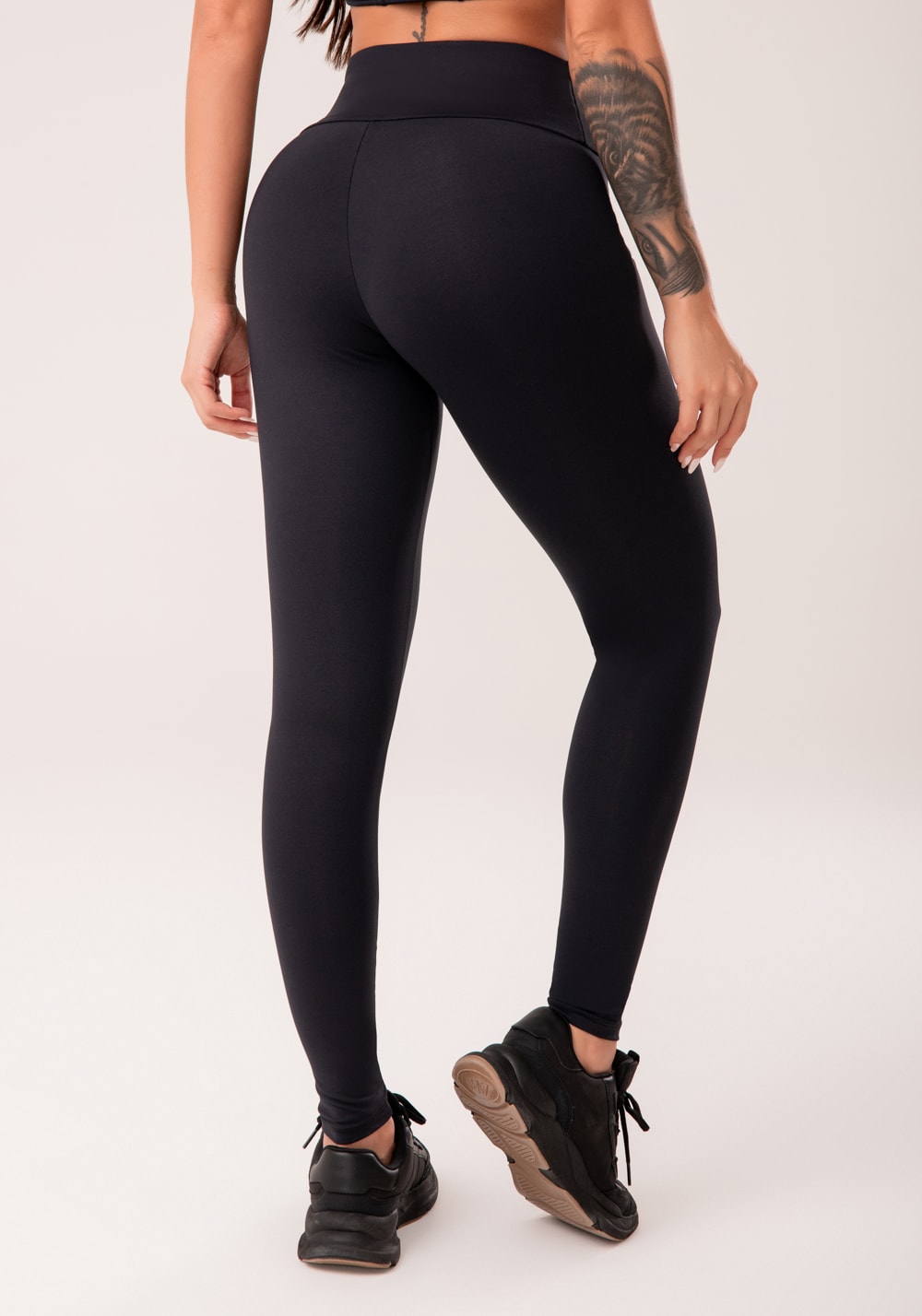 Legging fitness feminina preto harmony