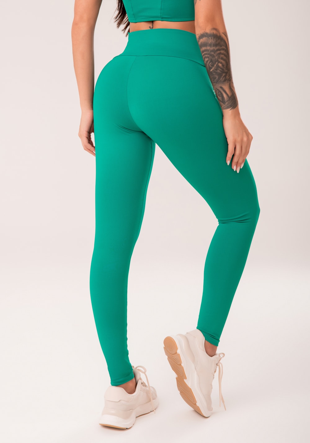 Legging fitness feminina verde harmony