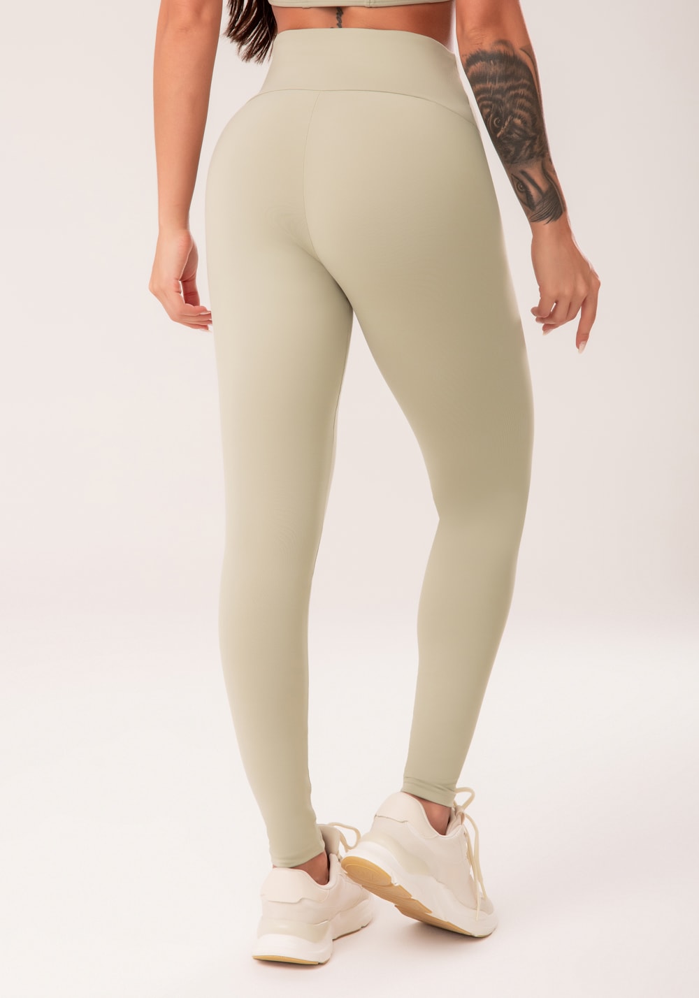 Legging fitness feminina oliva harmony