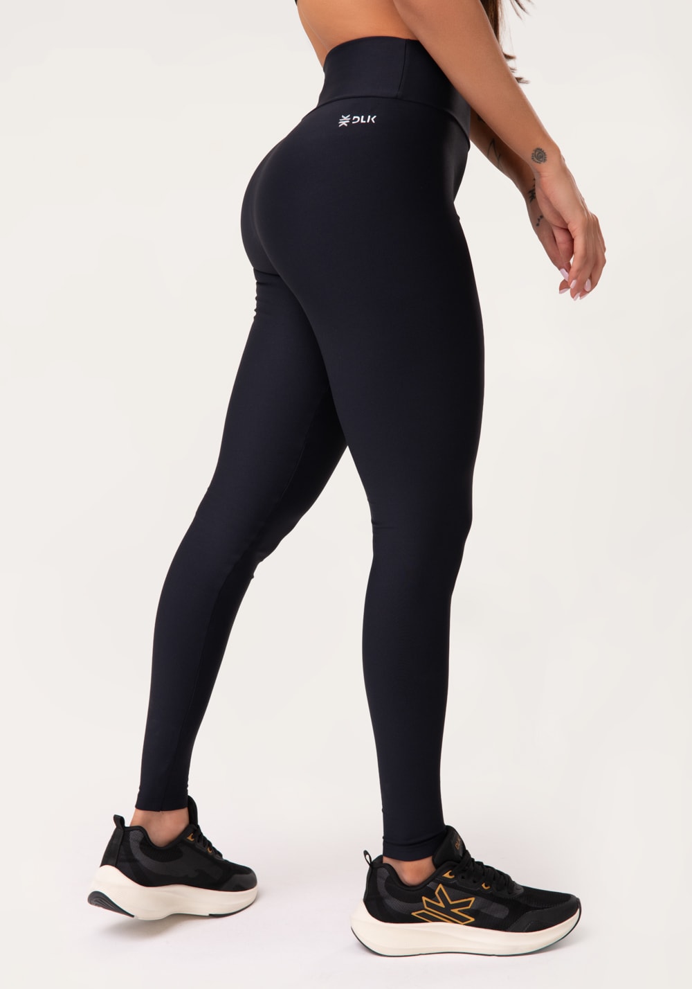 Legging fitness feminina preto aura