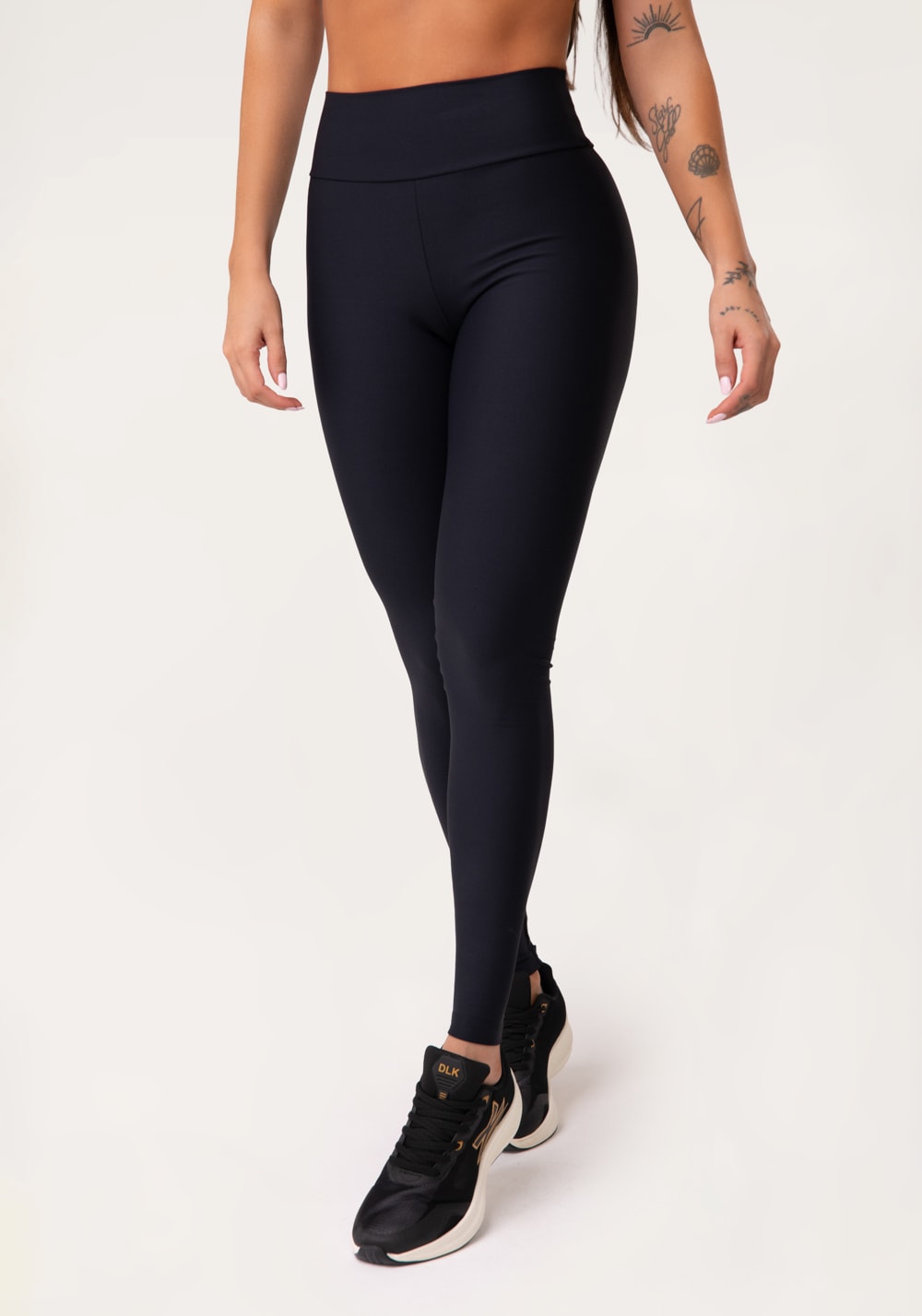 Legging fitness feminina preto aura